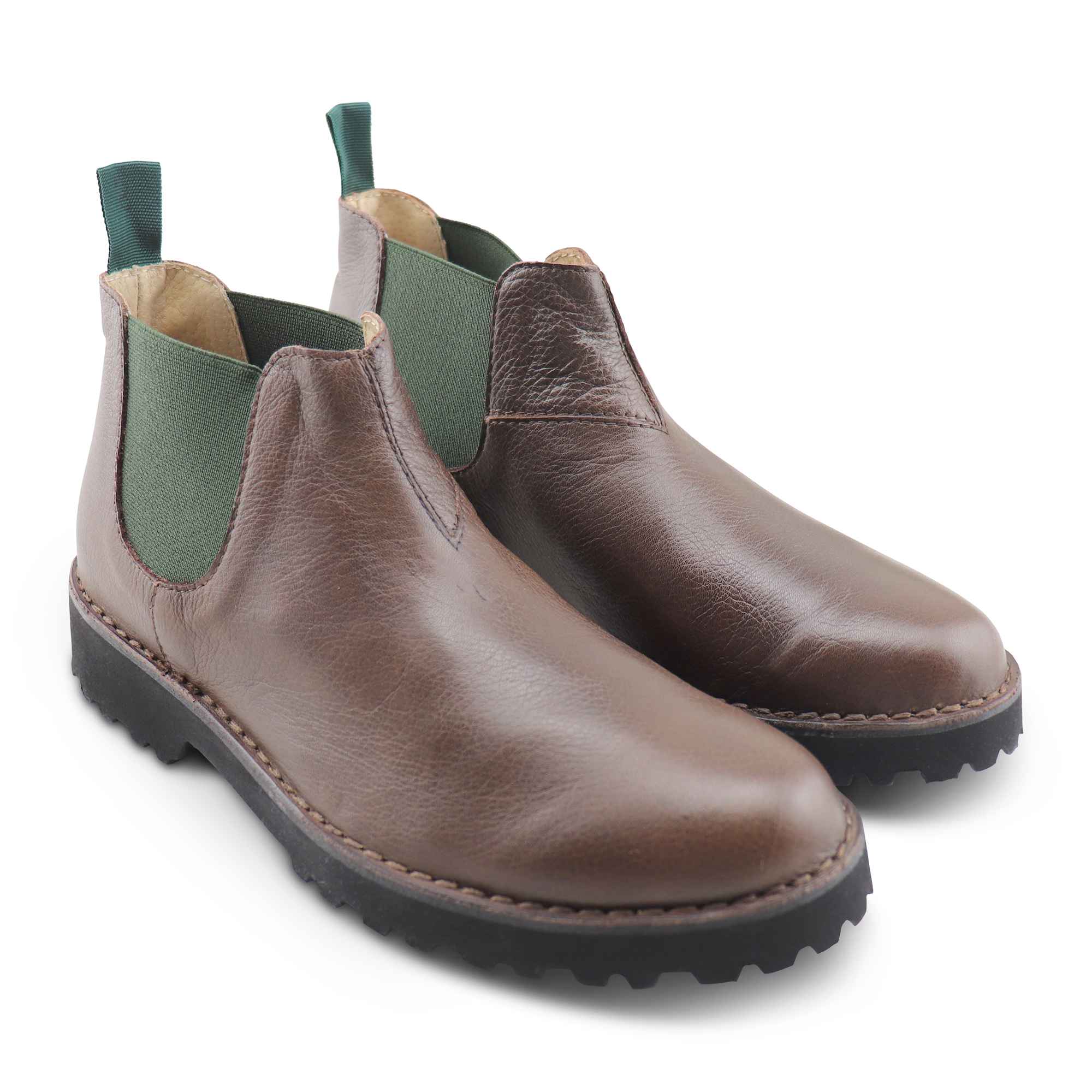 Chelsea dark brown leather