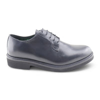 Derby nero in pelle