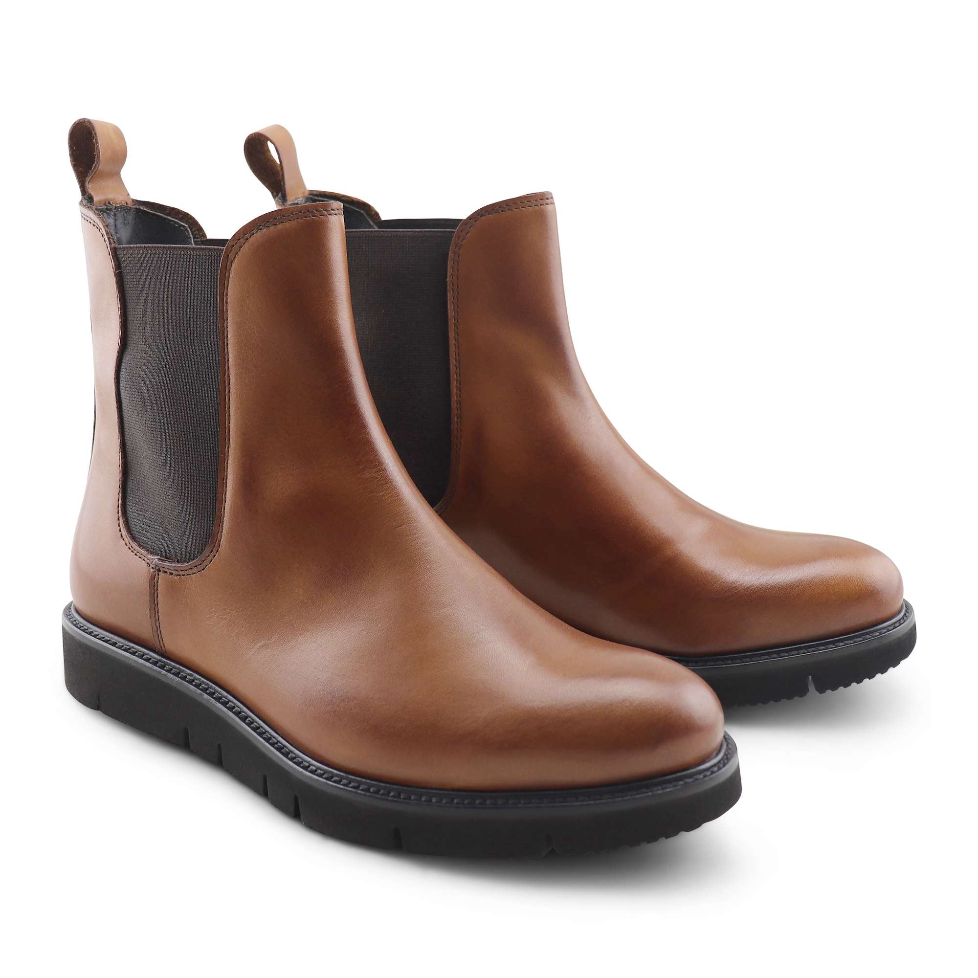 Stivaletti cuoio in pelle