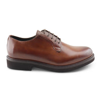 Derby cuoio in pelle