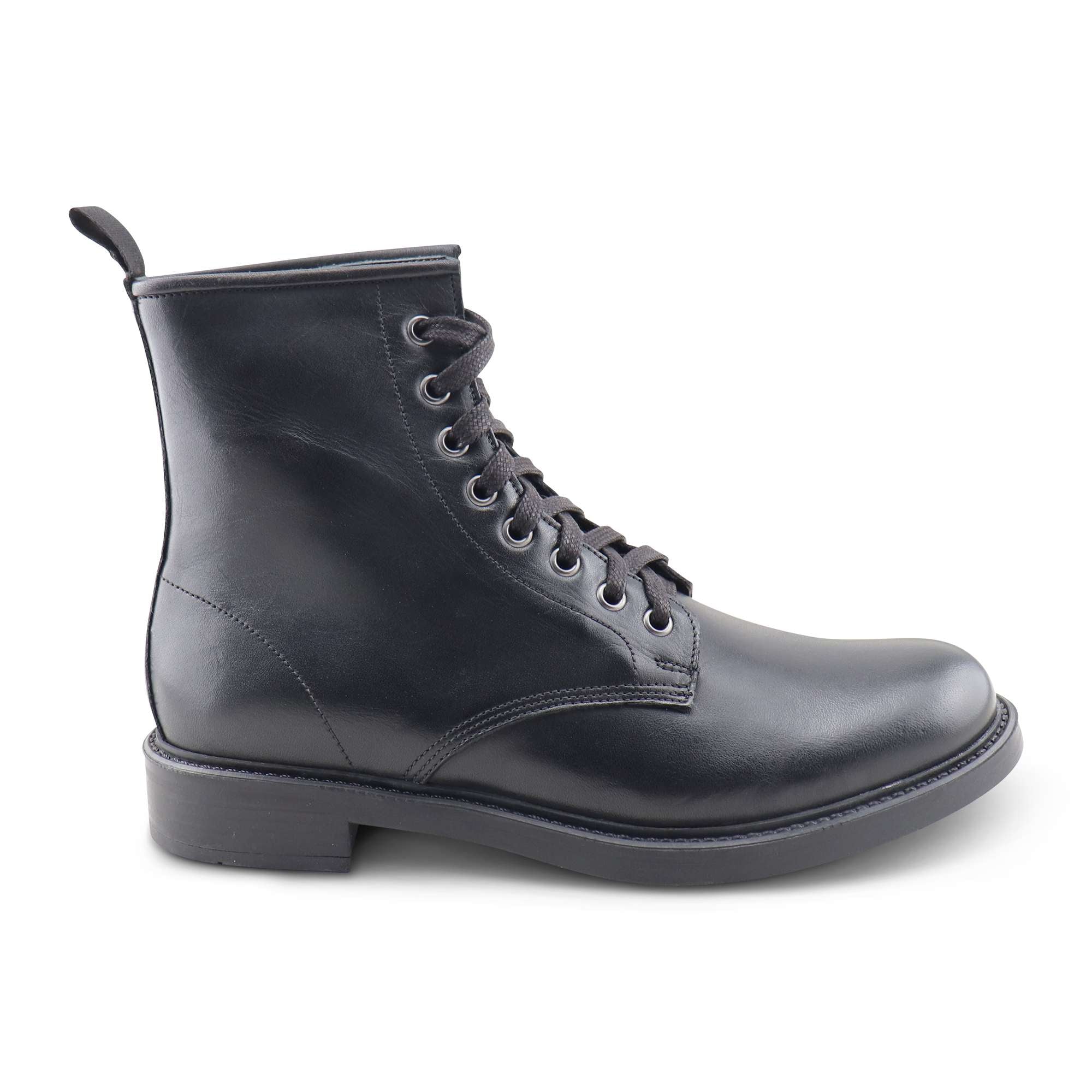 Stivaletti neri in pelle