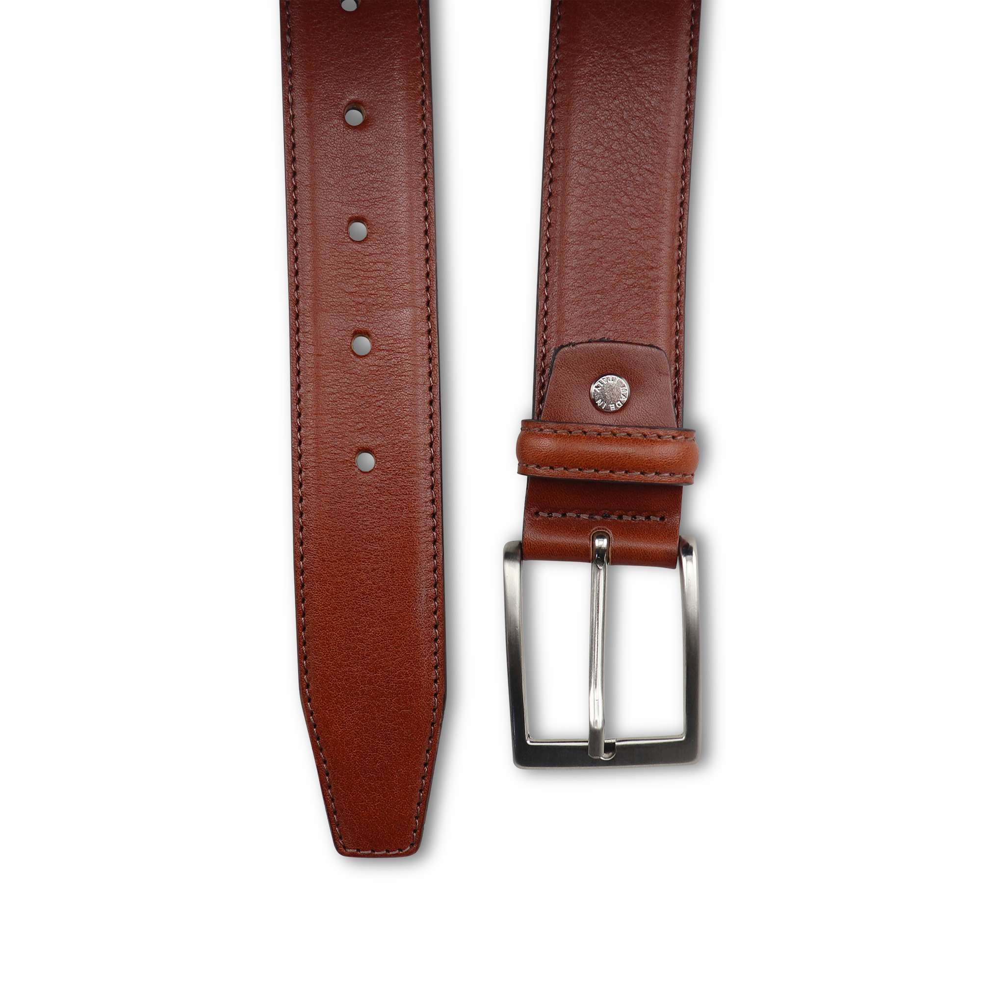 Cintura in pelle cuoio inglese