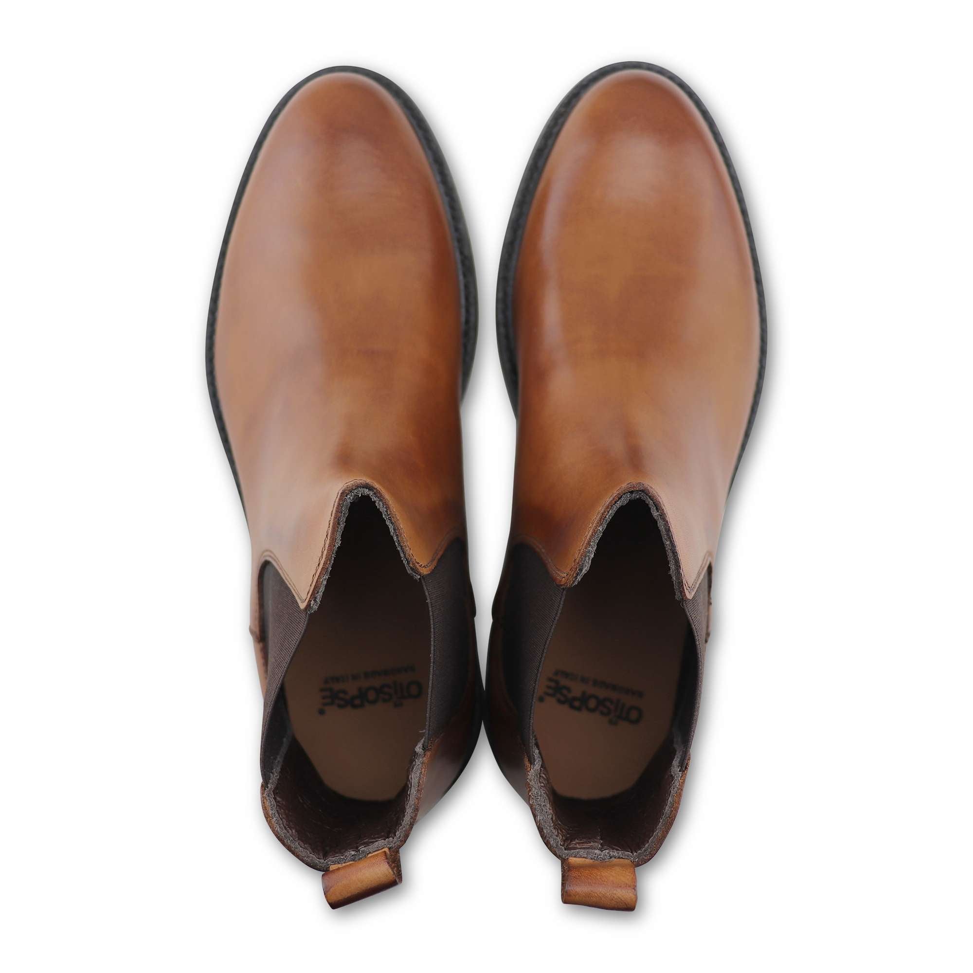 Chelsea cuoio in pelle