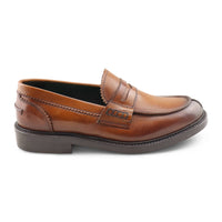 Leather leather moccasins