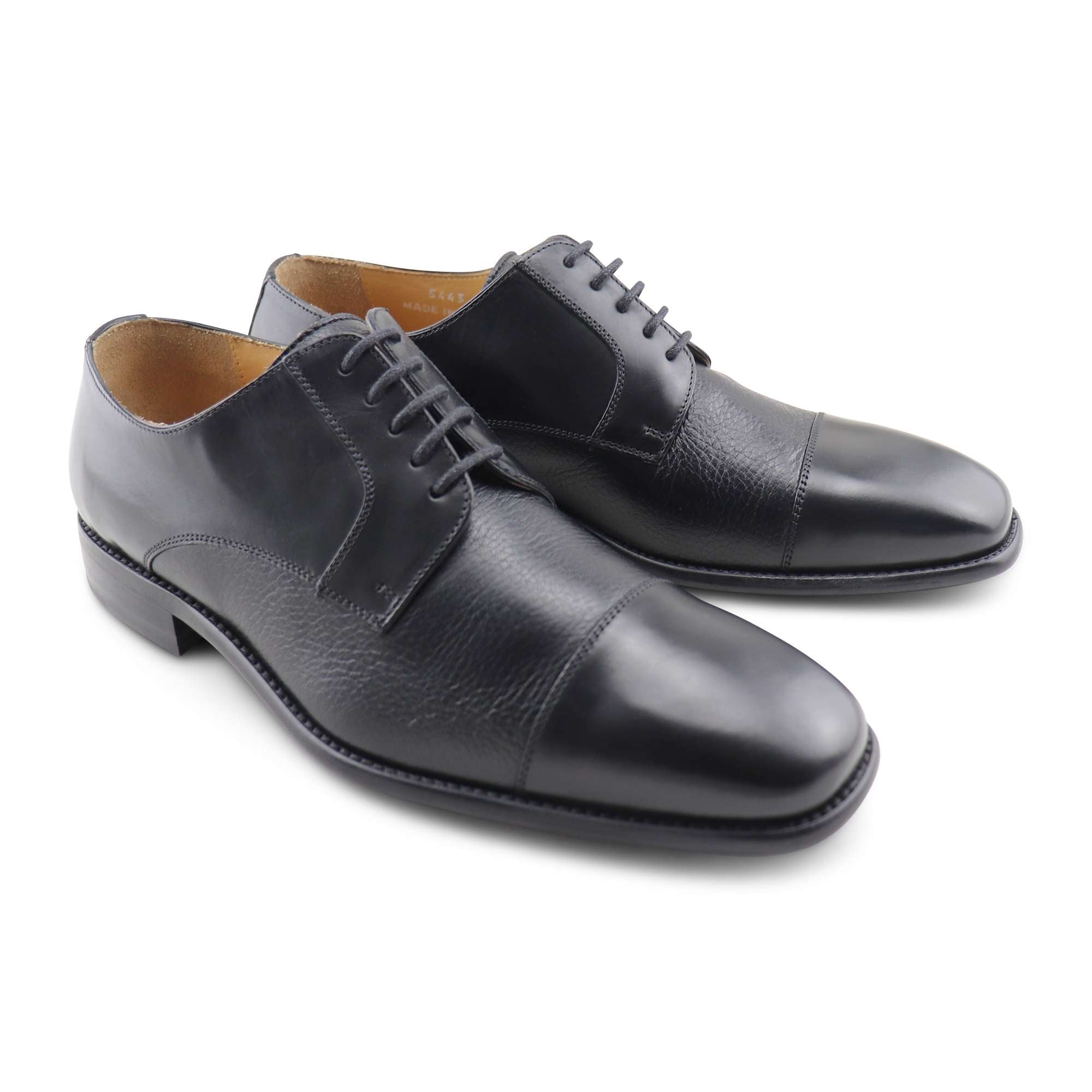 Derby pelle nera