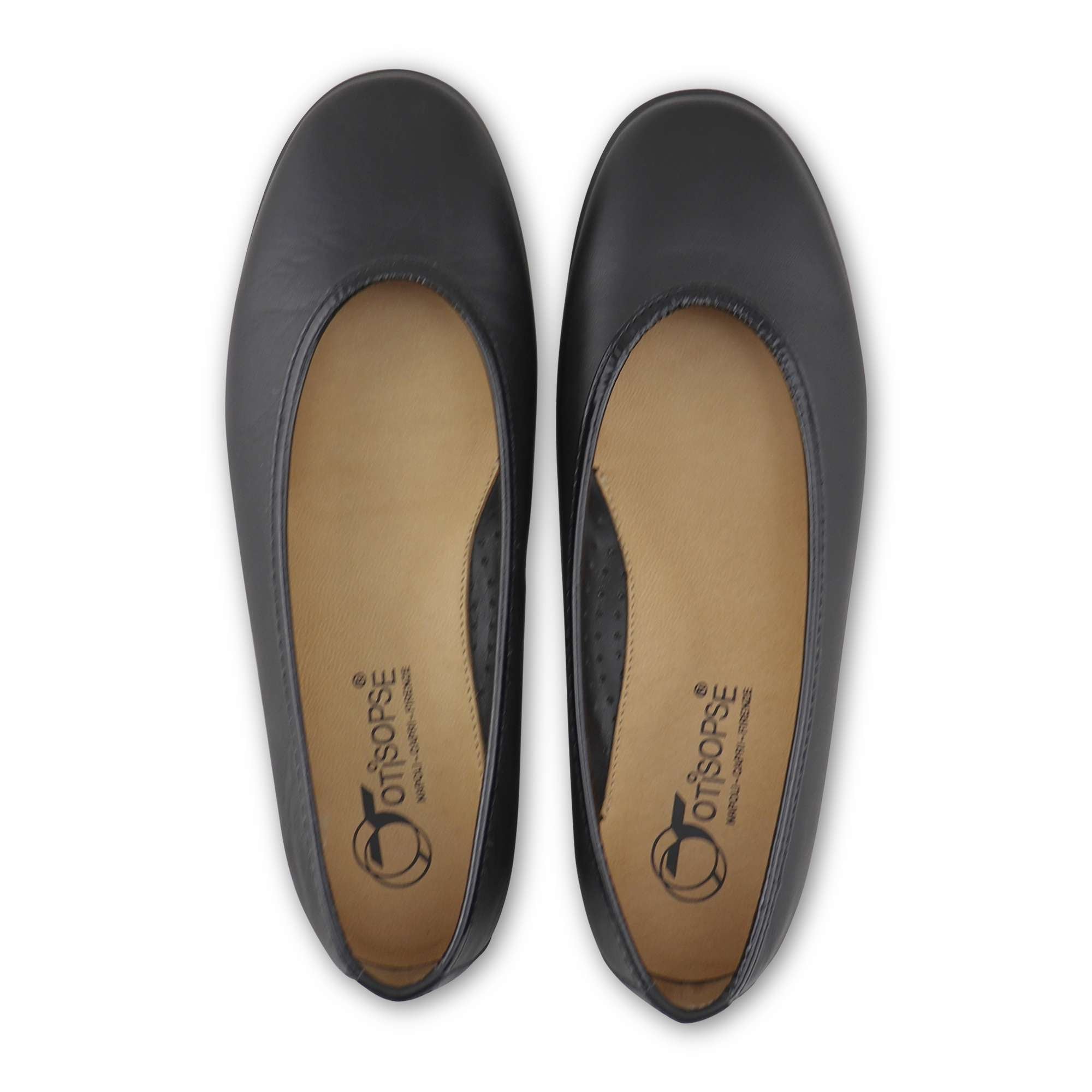 Mocassini neri in pelle