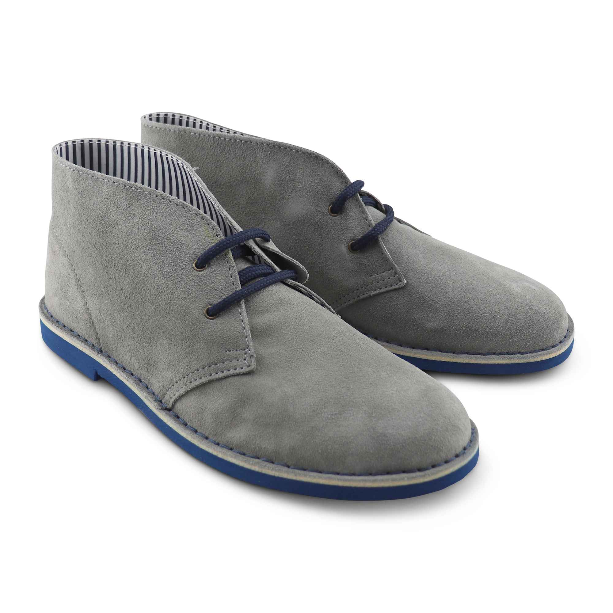 Polacchine grigia in camoscio