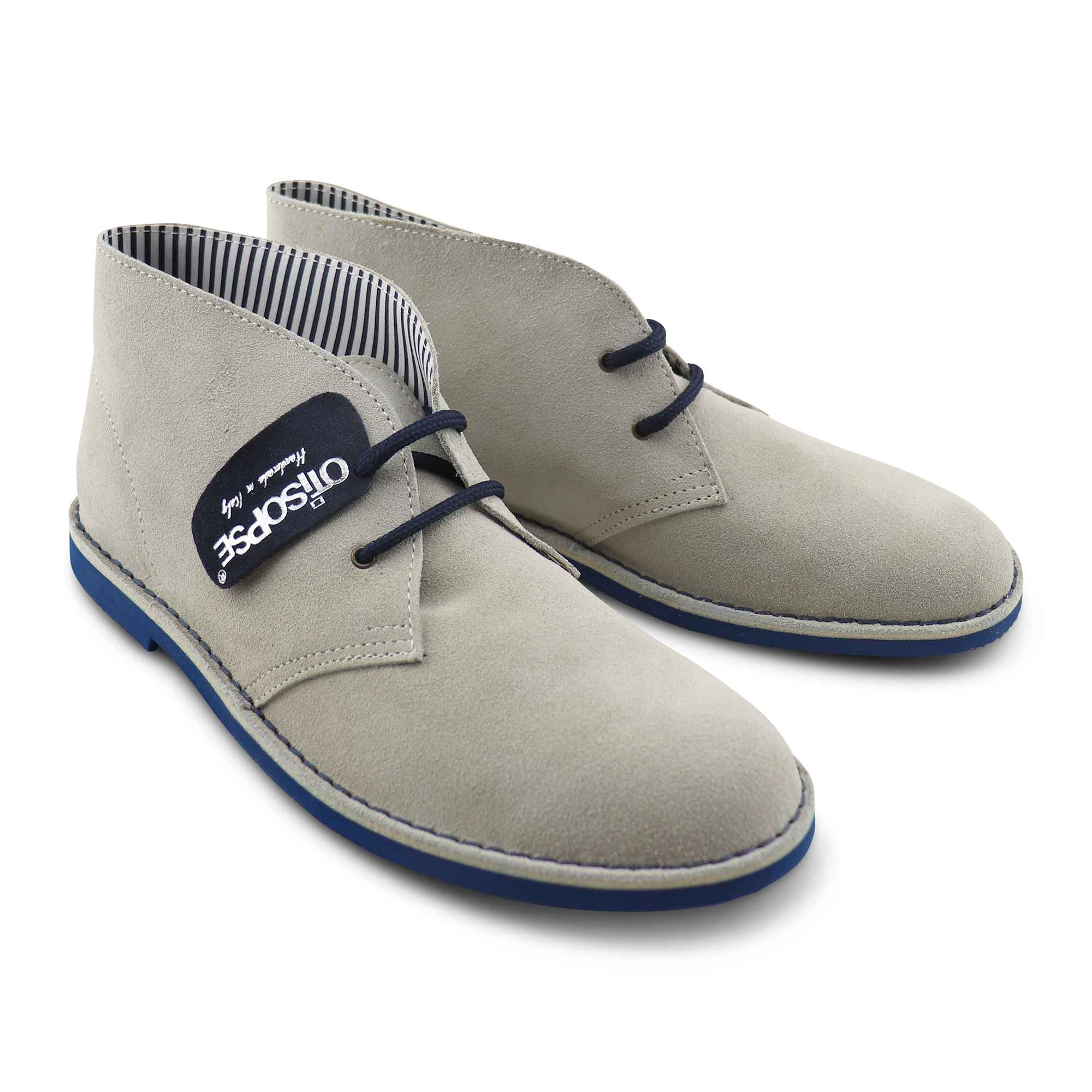 Polacchine beige in camoscio