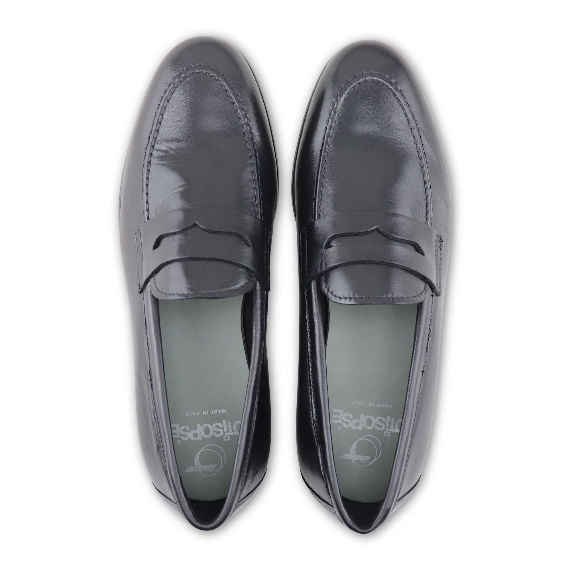 Mocassini in pelle soft nero