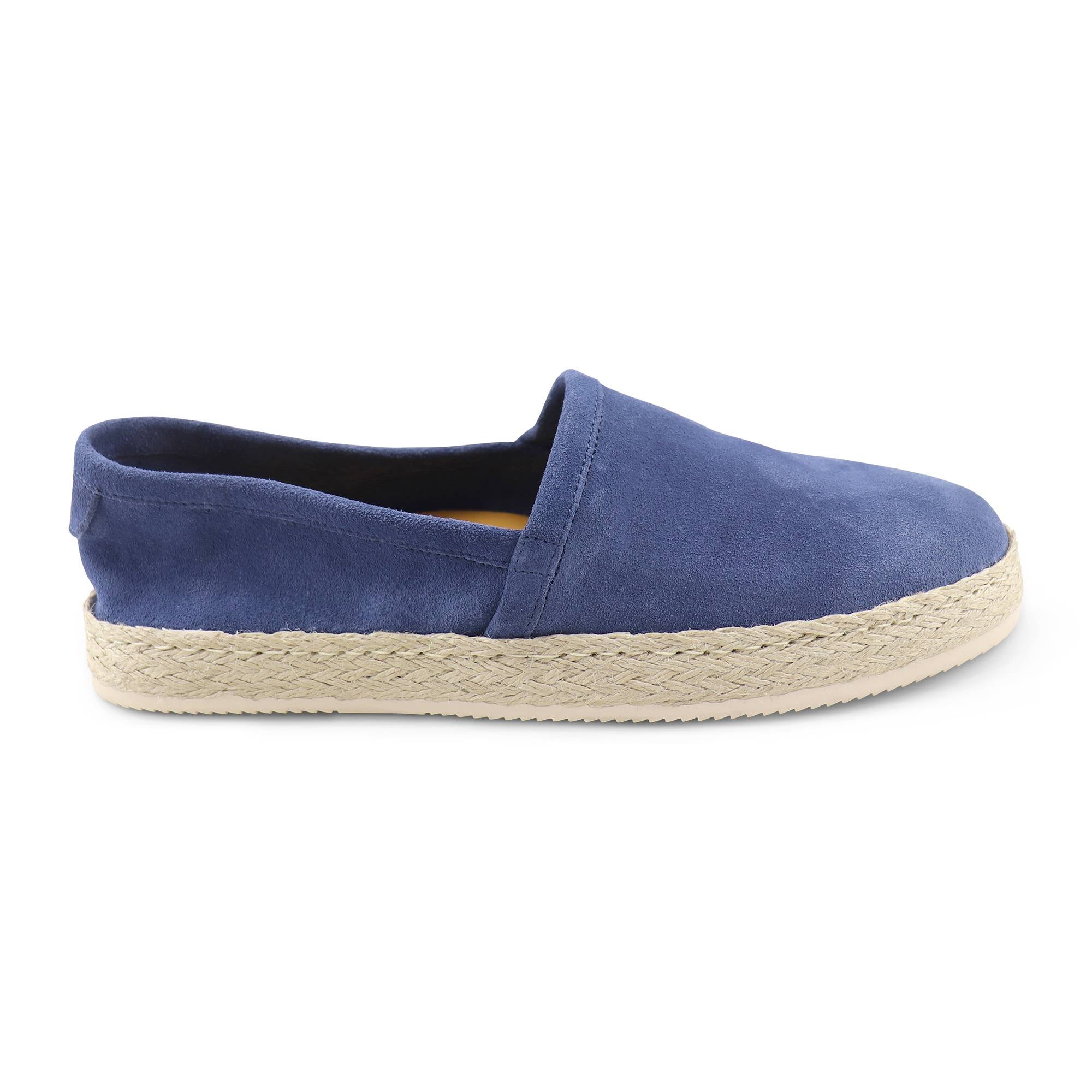 Espadrillas jeans in camoscio