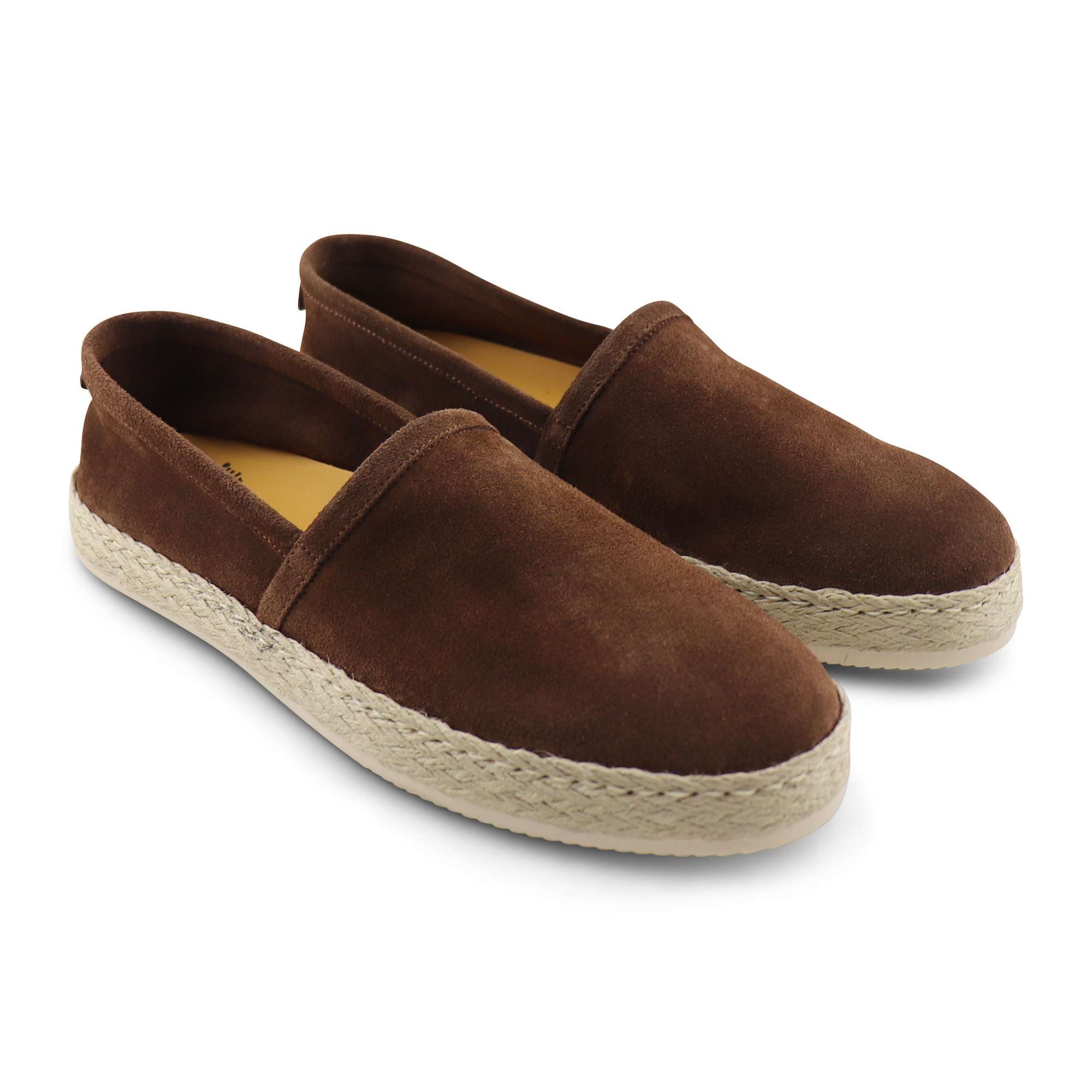 Espadrillas bruciato in camoscio