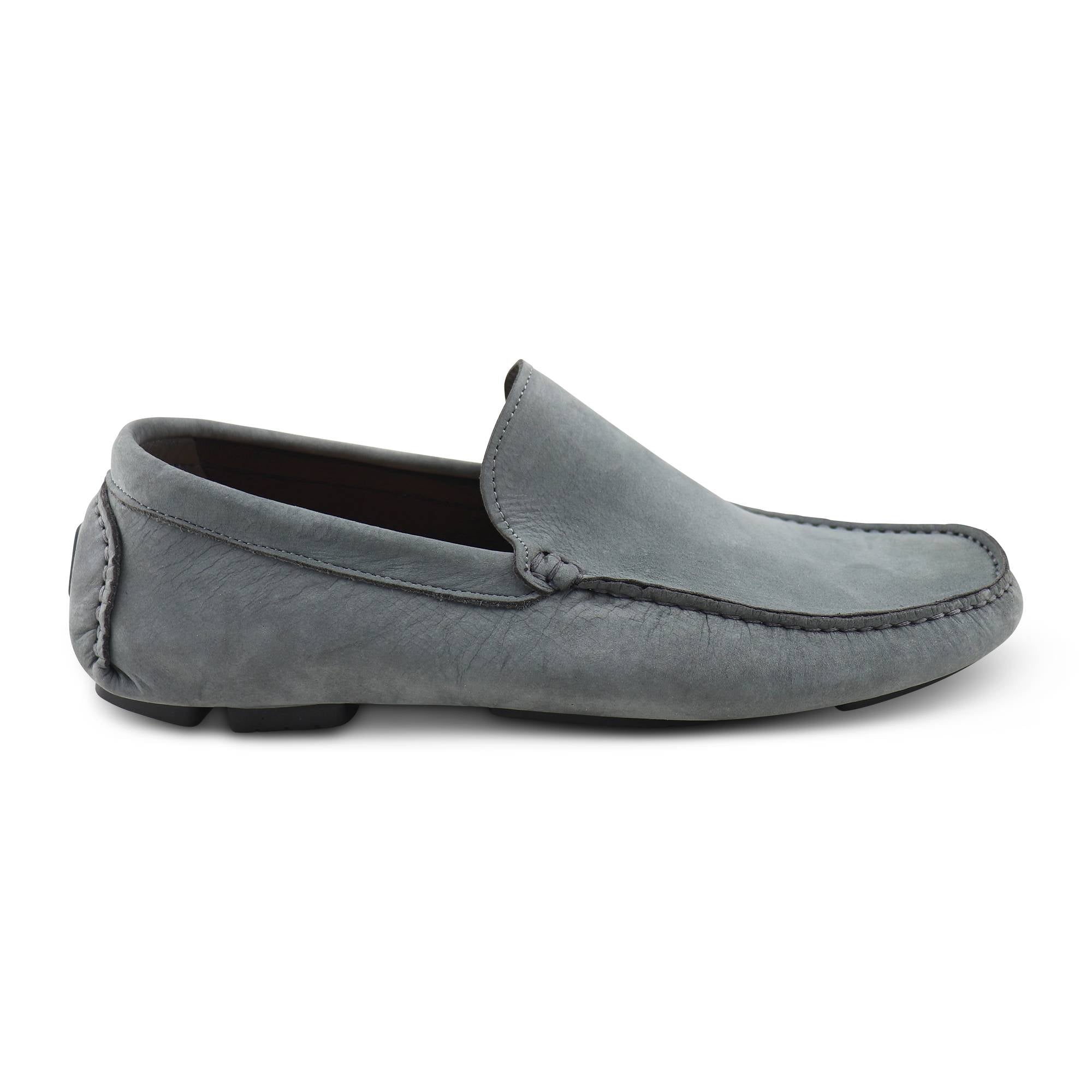 Gommini grigio in nabuk