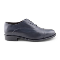 Francesine blu in pelle