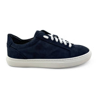 Sneakers in camoscio blu
