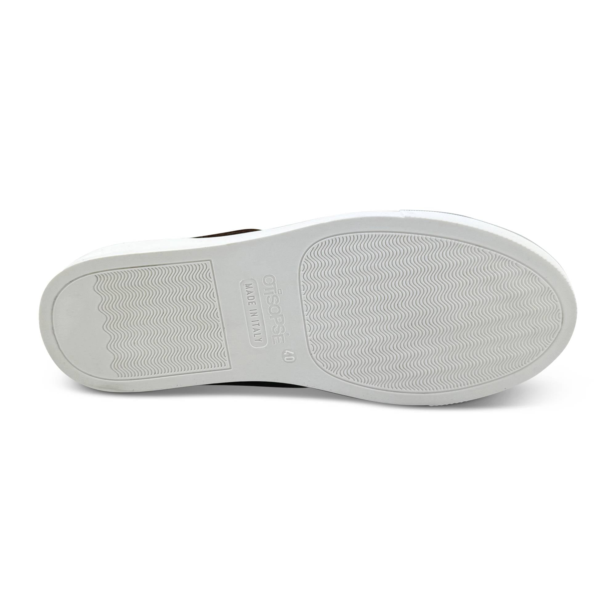 Sneakers testa di moro in camoscio