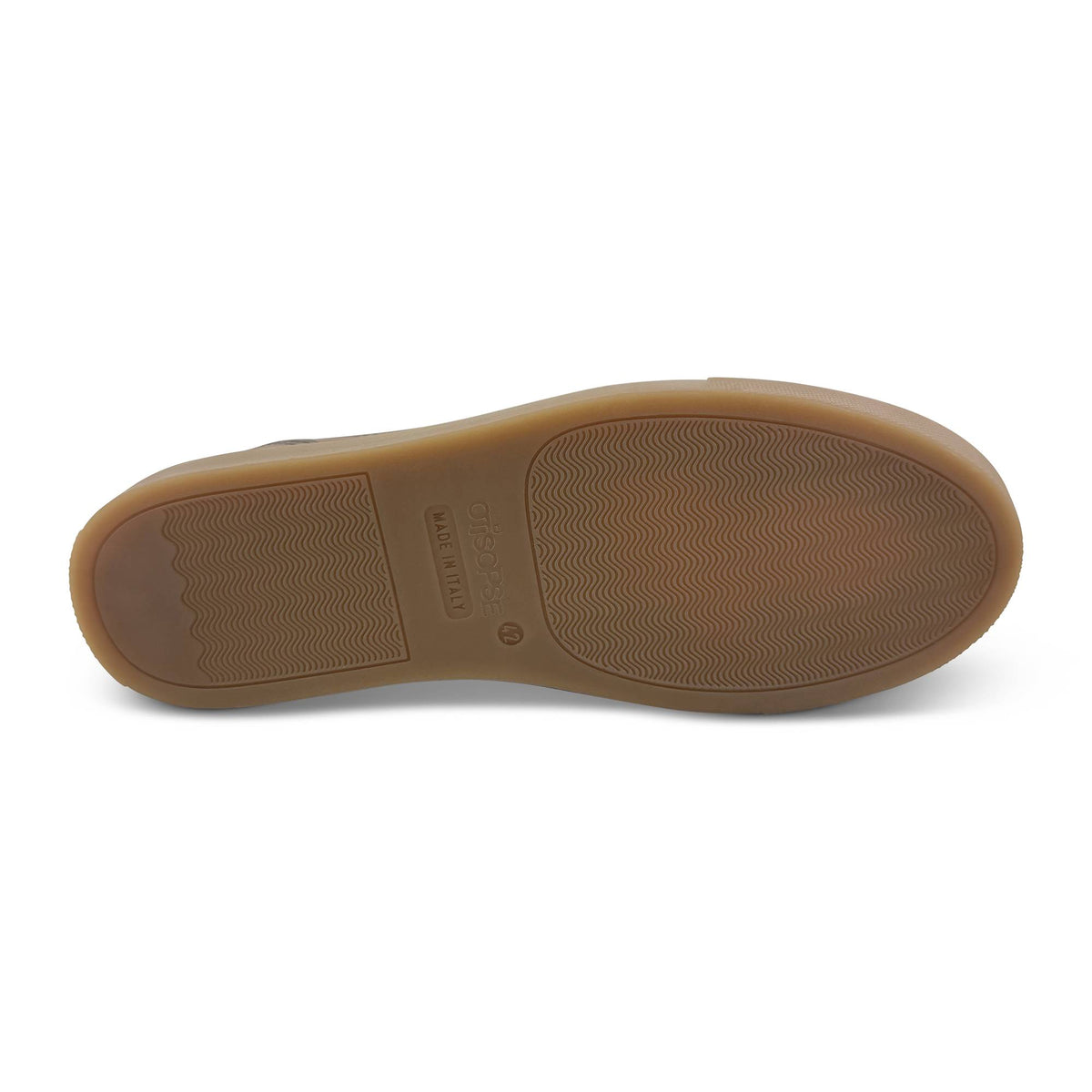 Sneakers cuoio in pelle