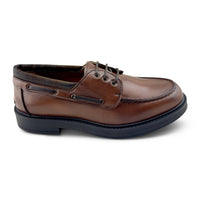Derby in pelle cuoio