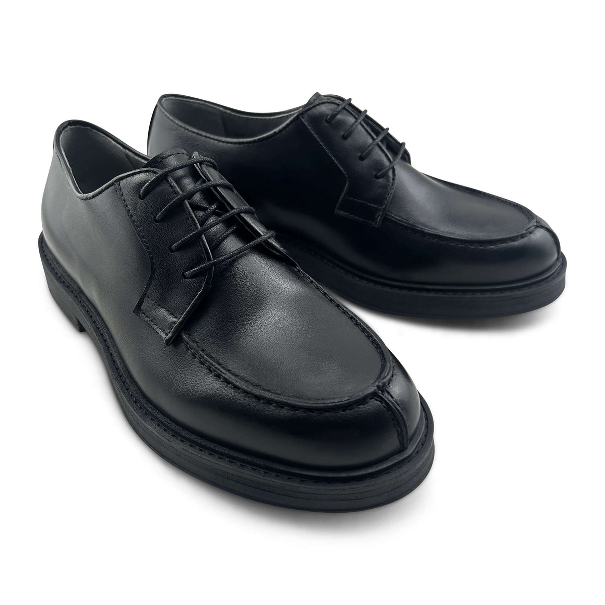 Derby pelle nero