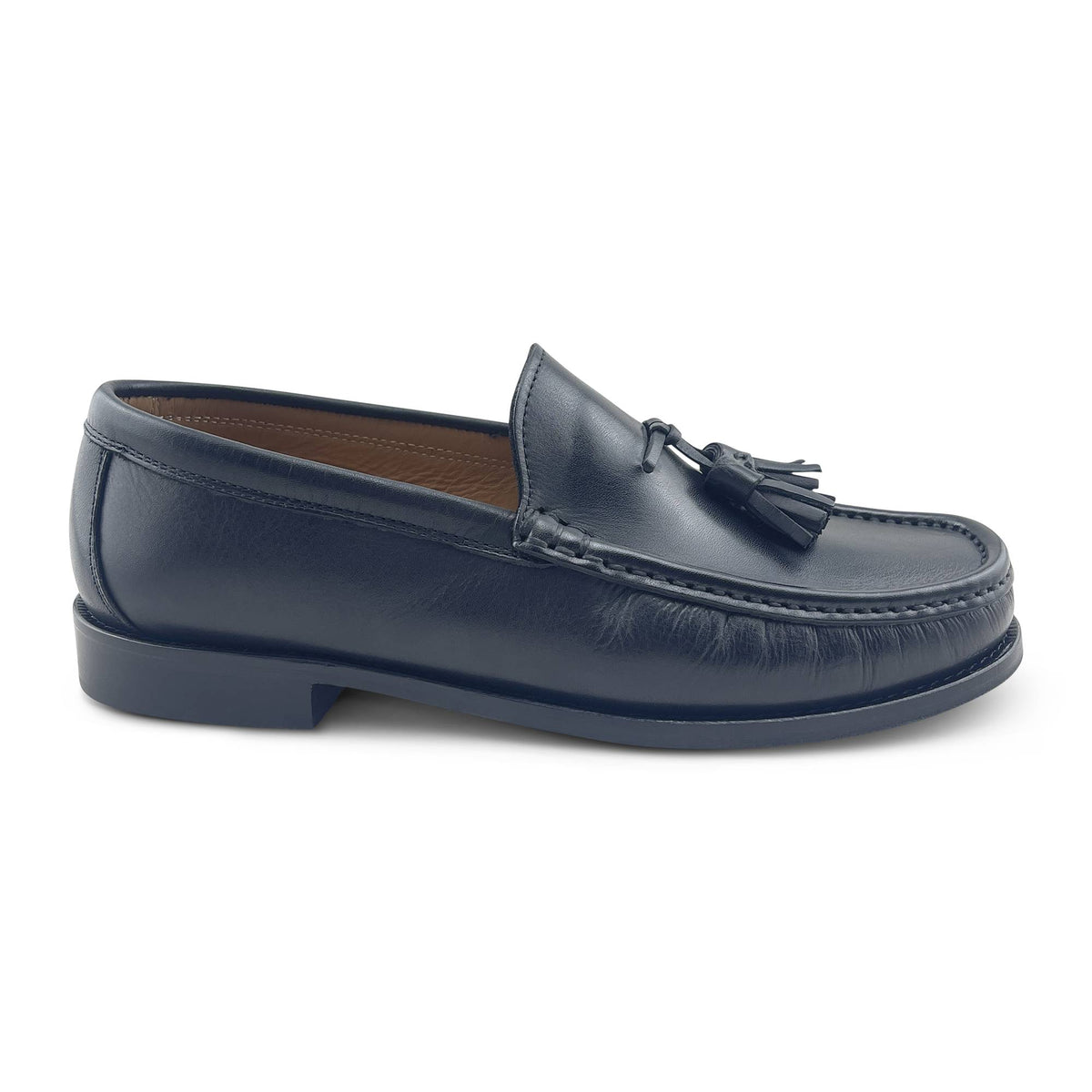 Mocassino in pelle nero