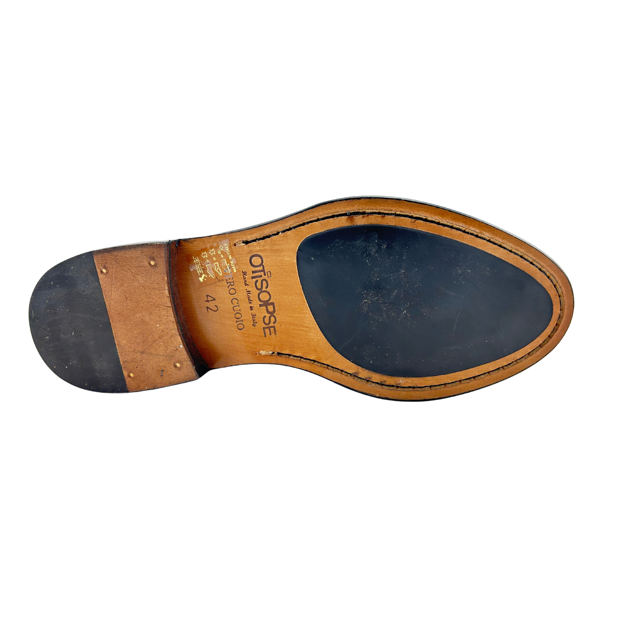 Slipper nero in pelle intrecciata