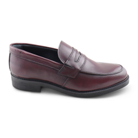 Mocassini pelle bordeaux