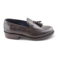 Tassel testa di moro in pelle