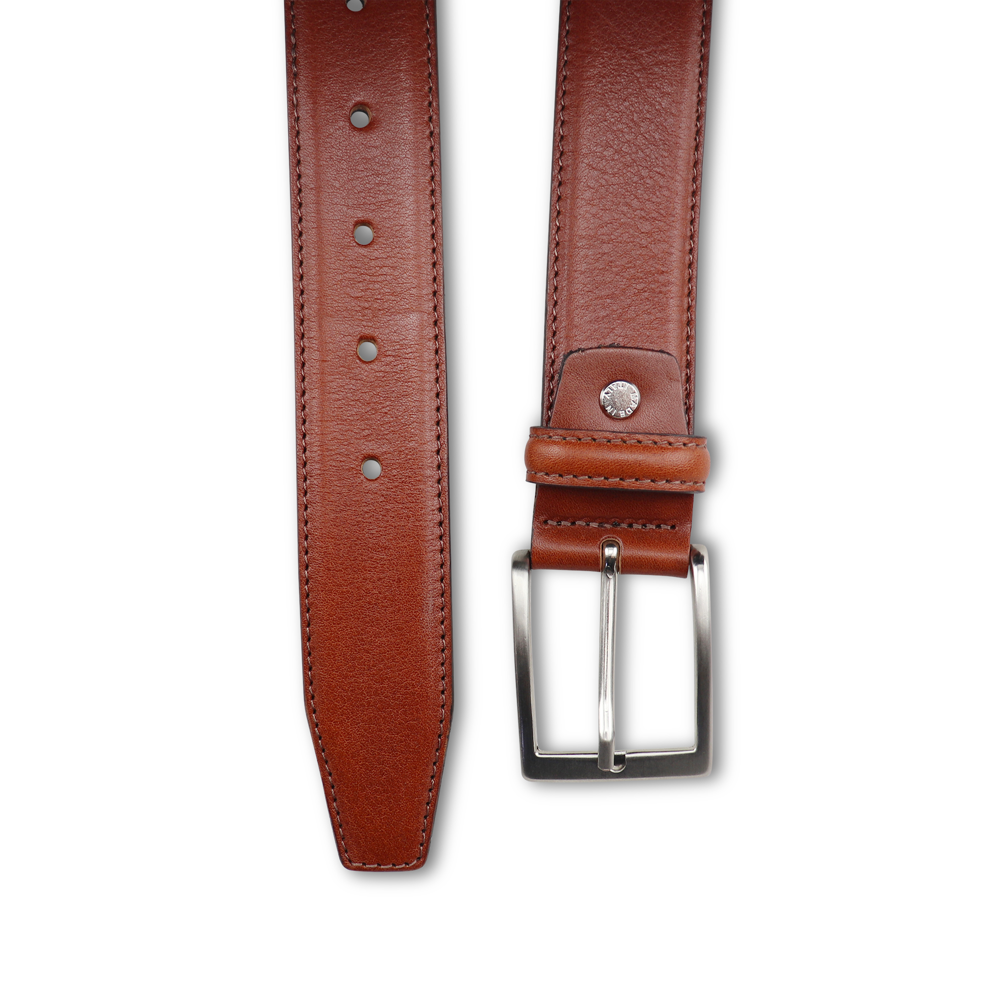 Cintura in pelle cuoio inglese