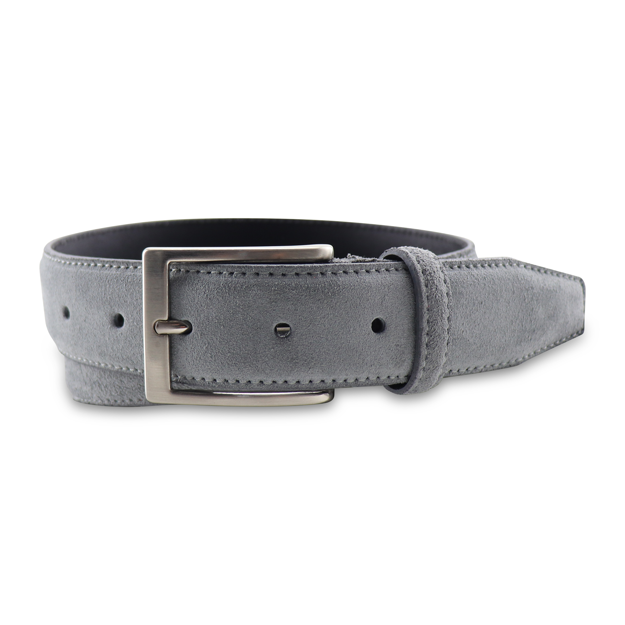 Cintura in camoscio grigio