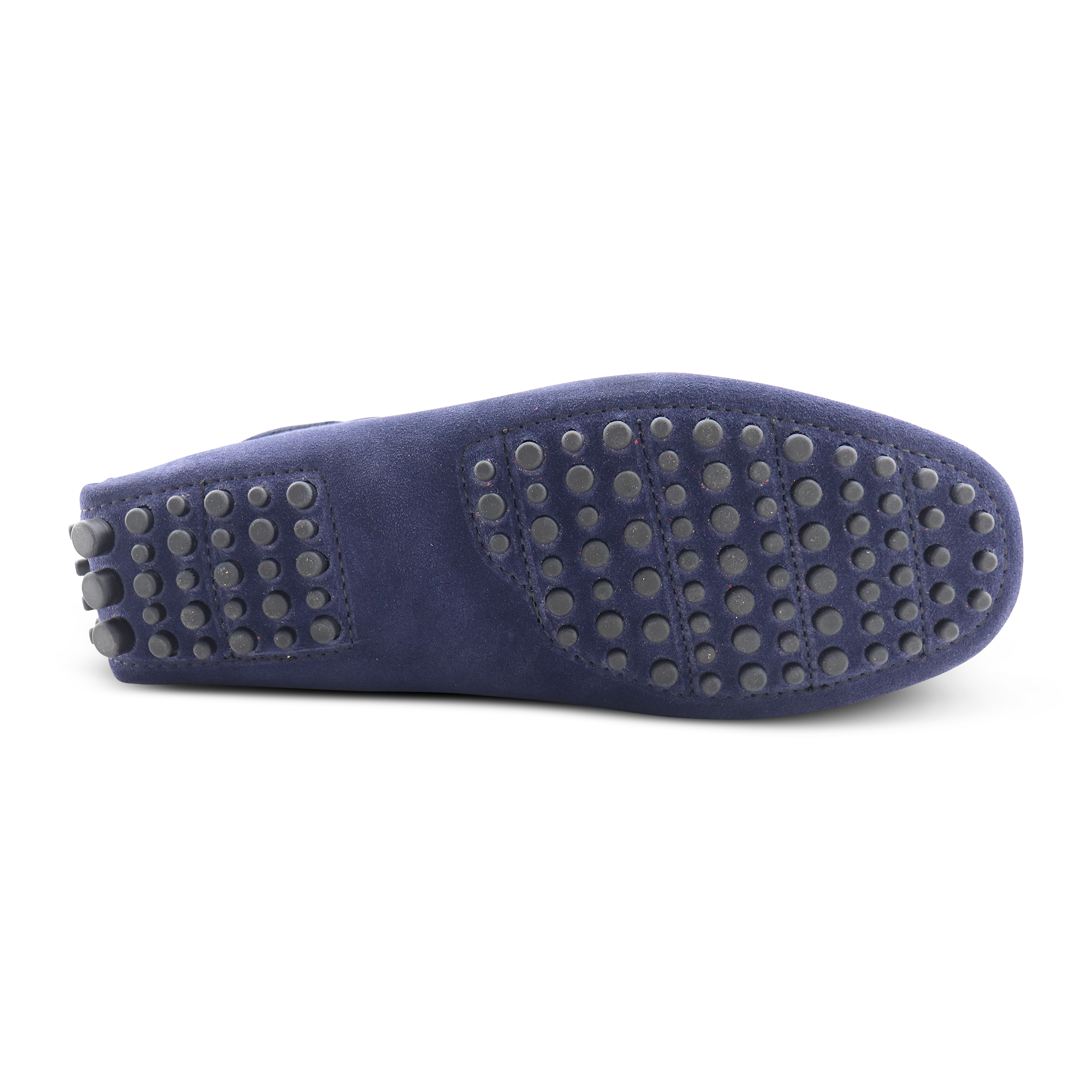 Blue suede rubbers