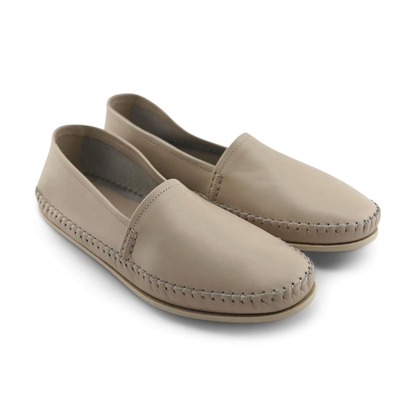Espadrillas in pelle color sabbia