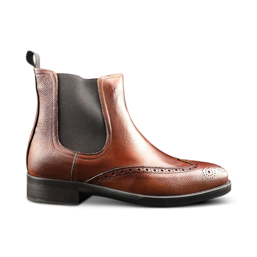 Stivaletti da uomo in pelle 