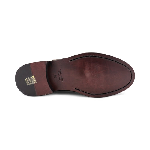 Scarpe Francesine con suola in cuoio