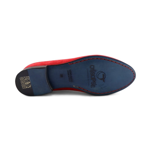 Slippers con suola in cuoio