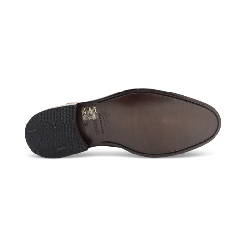 Scarpe Francesine con suola in cuoio cucita