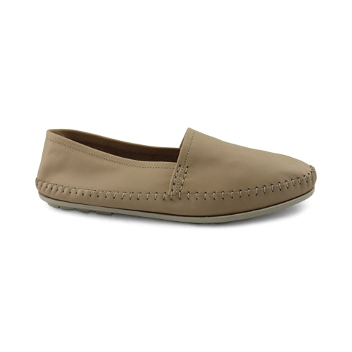 Espadrillas in pelle beige