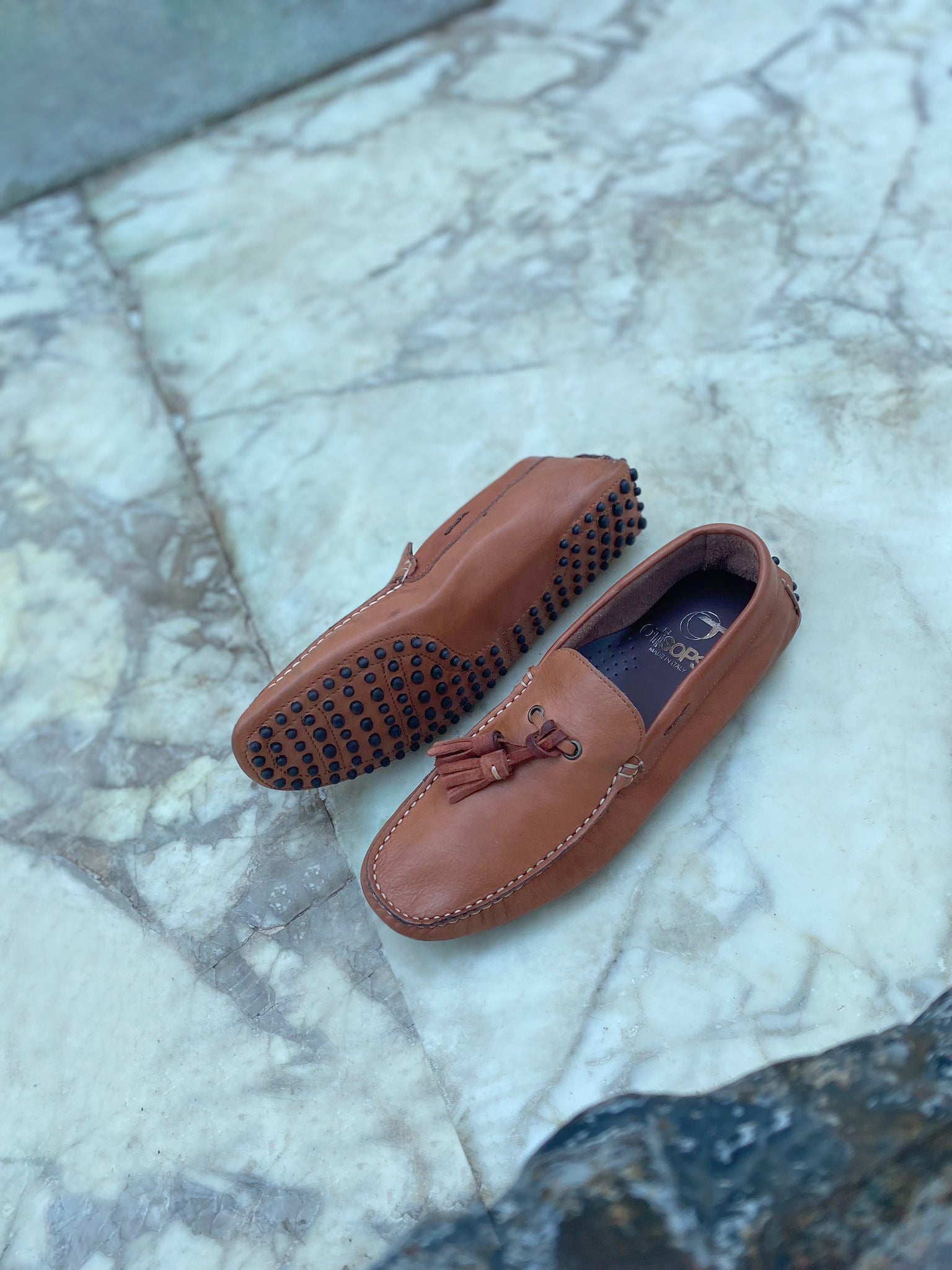 Mocassini con nappine